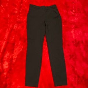 Stretchy black pull on pants